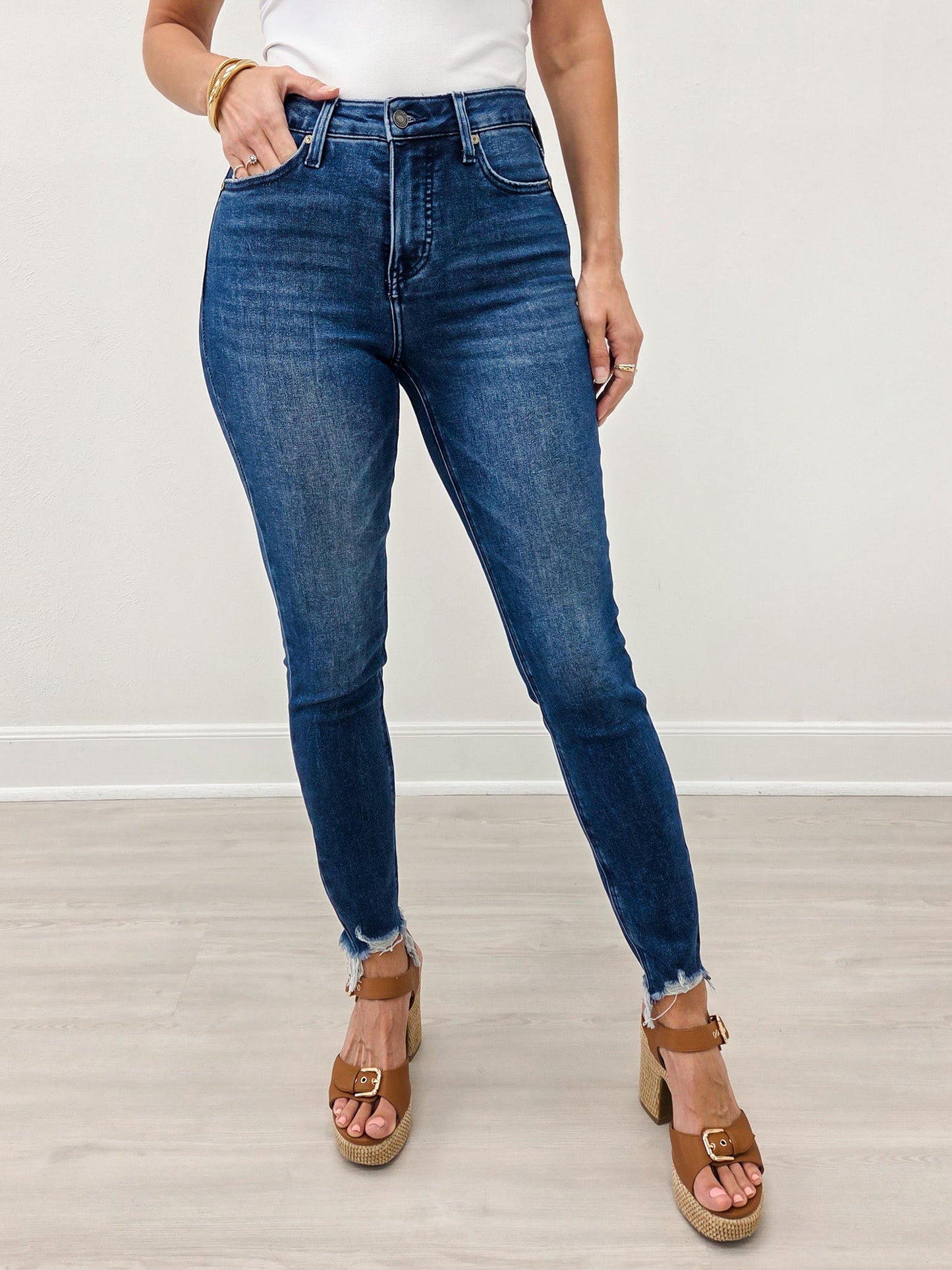 The Relaxed Skinny - Deep Indigo