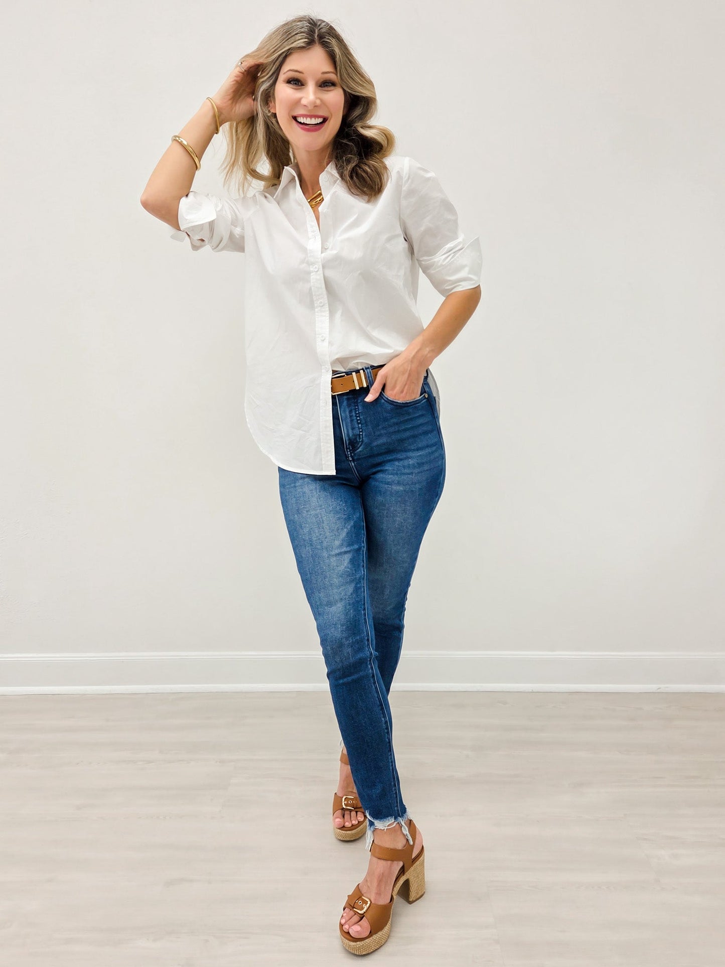 The Relaxed Skinny - Deep Indigo