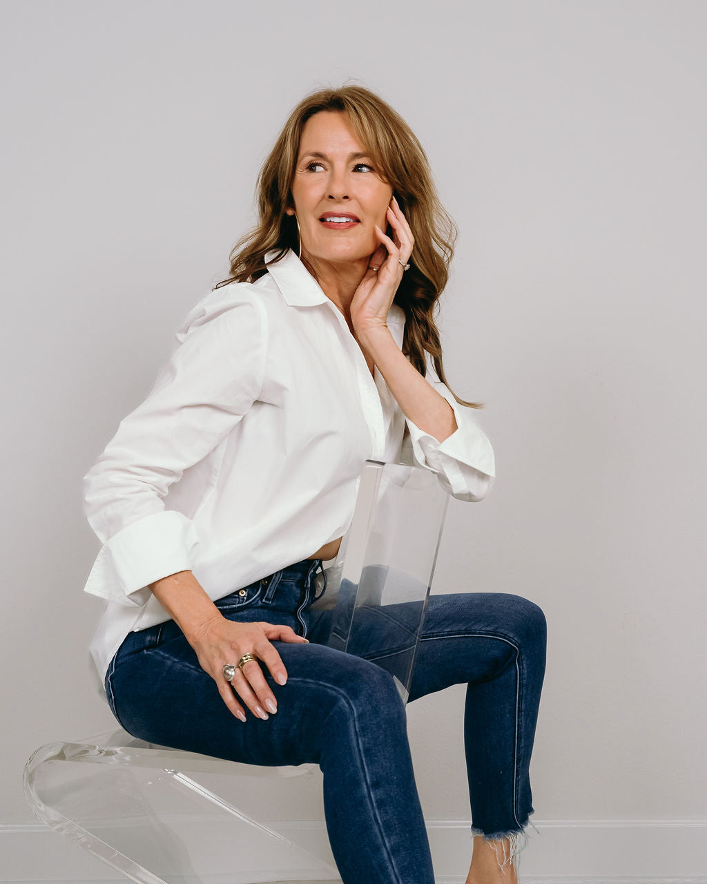 The Relaxed Skinny - Deep Indigo