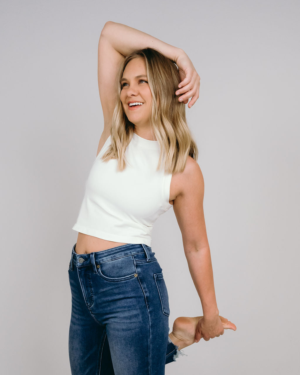The Relaxed Skinny - Deep Indigo